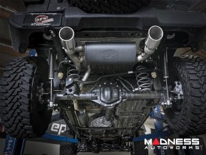 Jeep Wrangler JL 3.6L Performance Exhaust System - Cat Back - Dual Exit - AFE - 2.5" - Polished Tips
